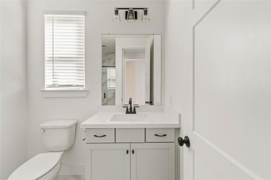 Furnished interior view inside a new home in Jordan Ranch, Katy (Image 13). Furnished interior view inside a new home in Jordan Ranch, Katy (Image 13).