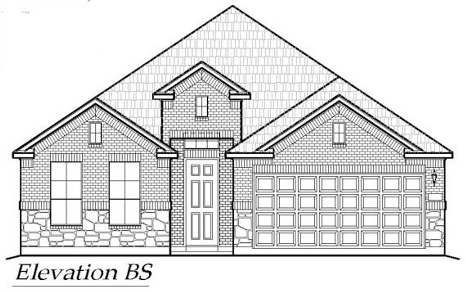 Exterior rendering of this home design in Heartland, Heartland, TX (Image 10).