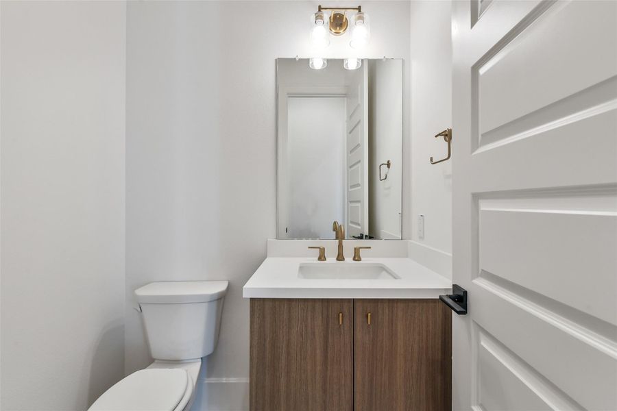 Furnished interior view inside a new home in Reserve in Memorial, Houston (Image 12).