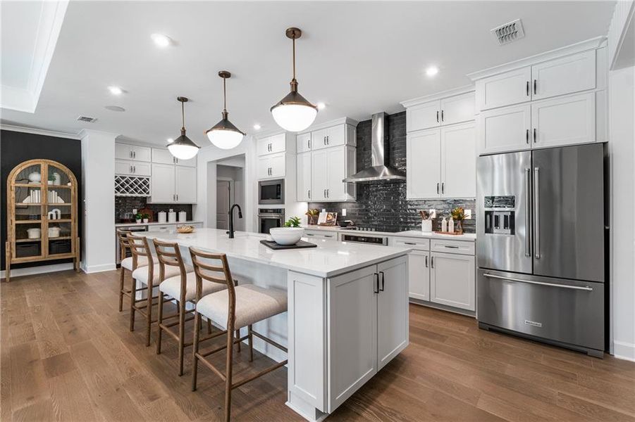 Furnished interior view inside a new home in Del Webb at Lake Oconee, Greensboro (Image 17).