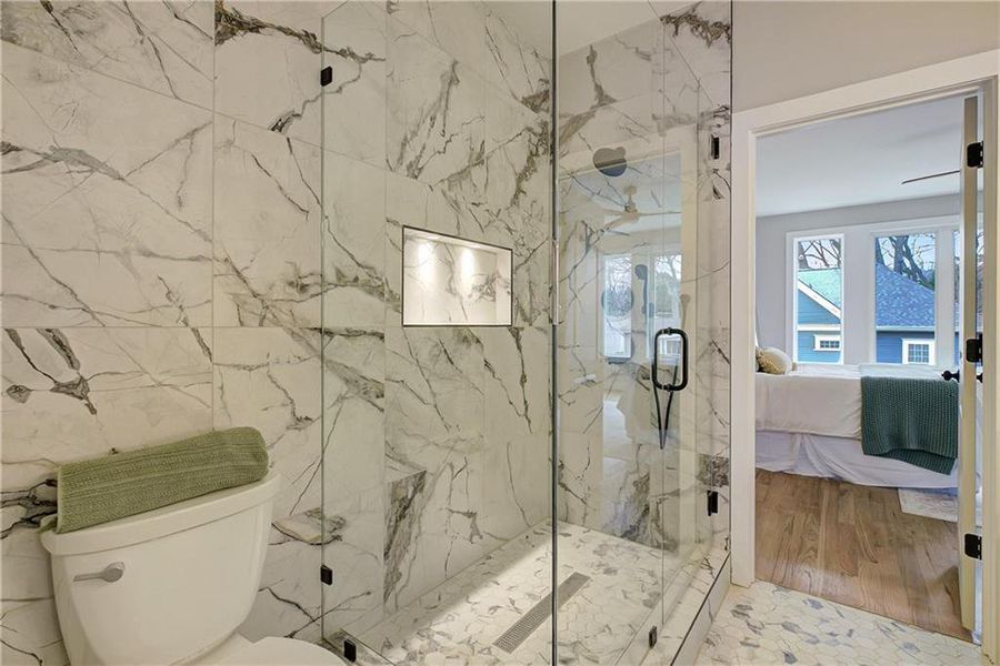 Furnished interior view inside a new home in , Atlanta (Image 5).