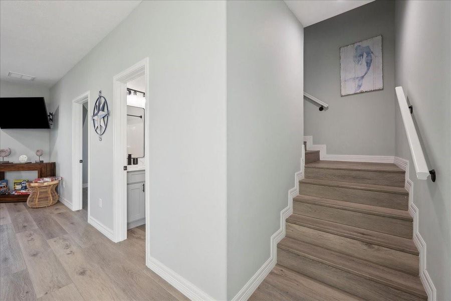 Spacious, unfurnished interior of a new home in , Crystal Beach (Image 20). Spacious, unfurnished interior of a new home in , Crystal Beach (Image 20).