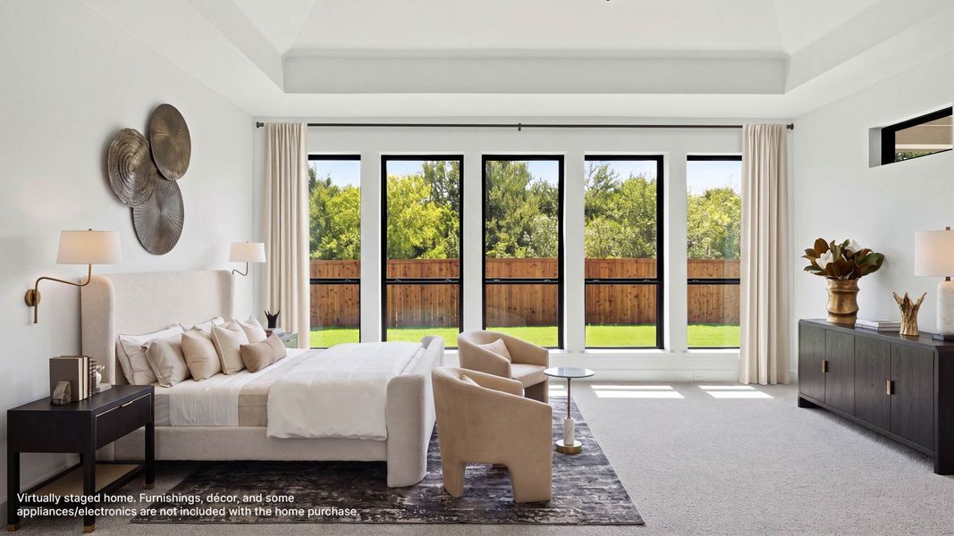 Furnished interior view inside a new home in Sonoma Verde, McLendon-Chisholm (Image 7).
