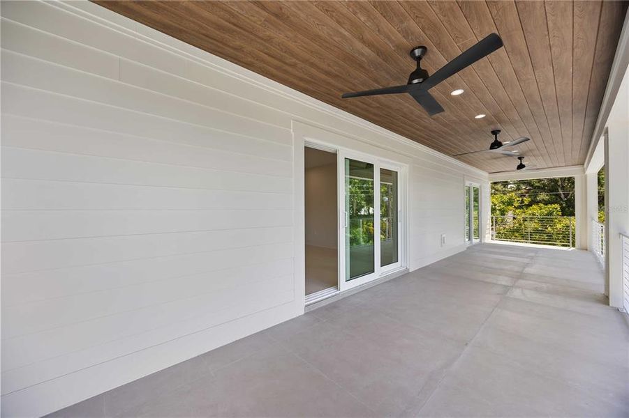 Exterior details and patio area of a home in , Sarasota (Image 41).