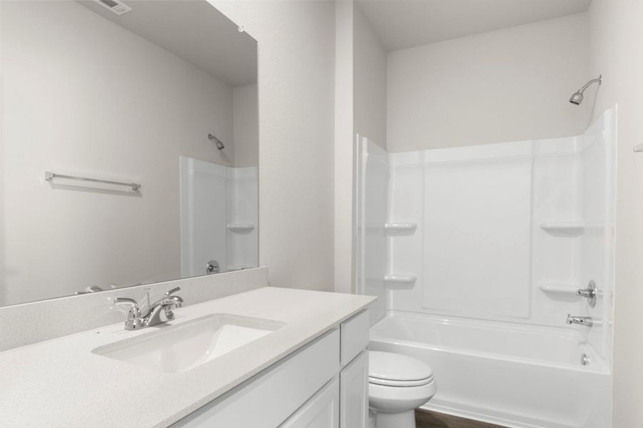 Representative Photo Secondary Bathroom