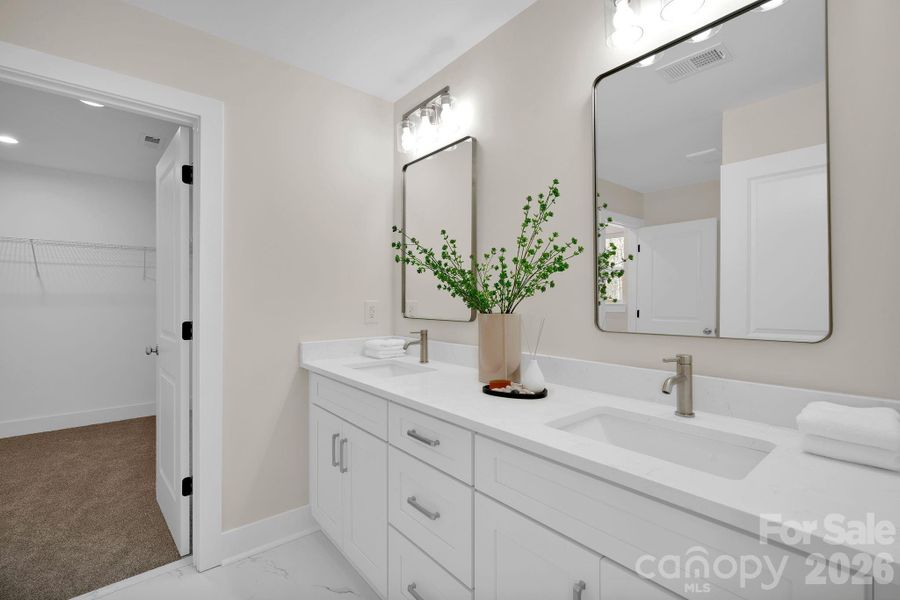 Furnished interior view inside a new home in , Statesville (Image 30).