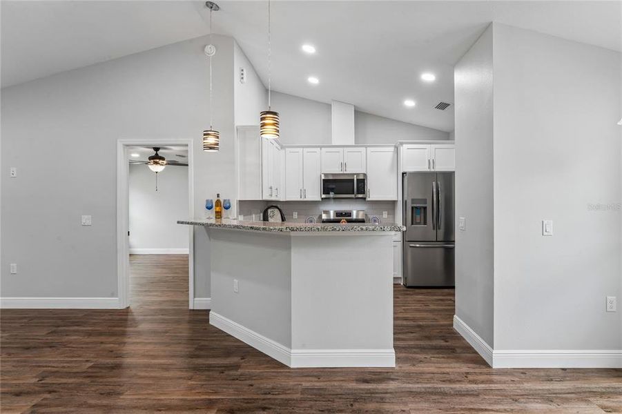 Furnished interior view inside a new home in , Brooksville (Image 36).