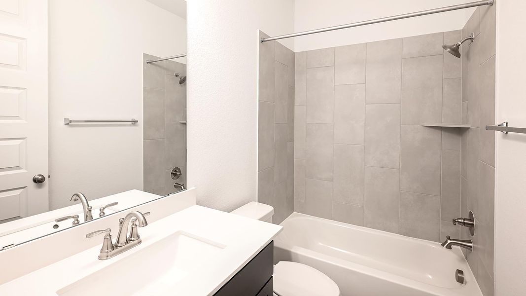 Furnished interior view inside a new home in Juniper Springs, Lockhart (Image 9).