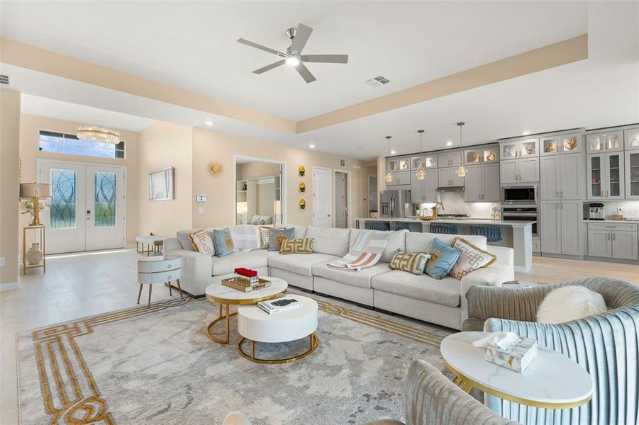 Furnished interior view inside a new home in , Lakewood Ranch (Image 12).