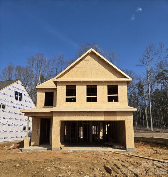 Construction progress on Homesite 4