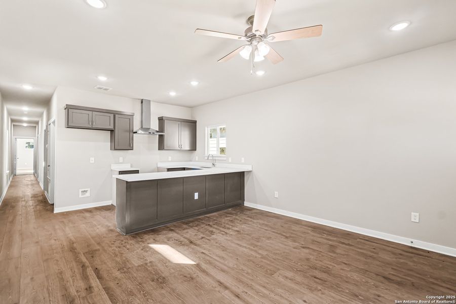 Furnished interior view inside a new home in , San Antonio (Image 15).