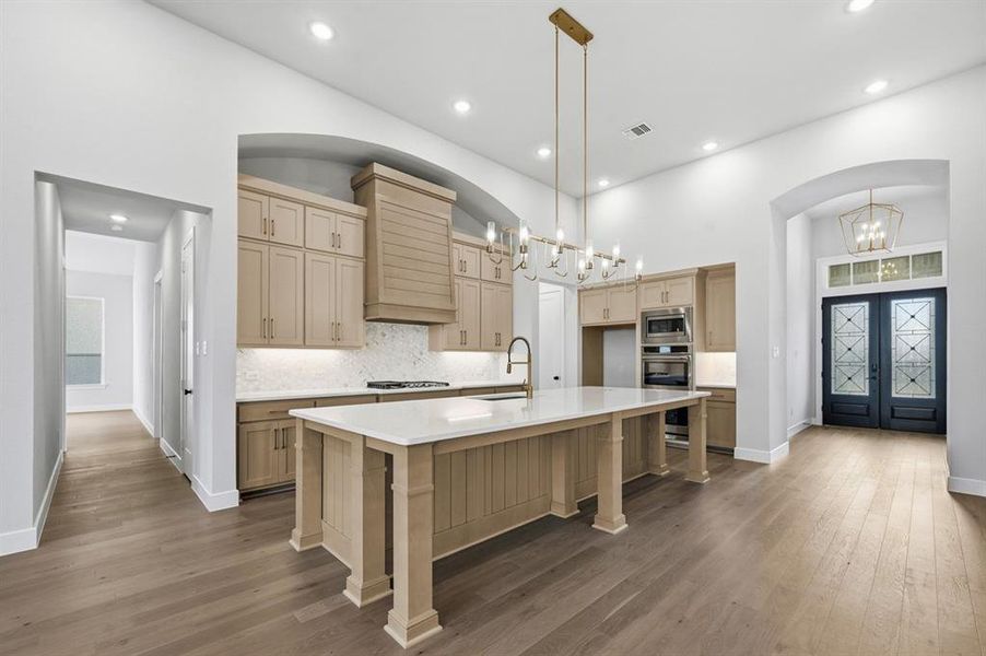 Furnished interior view inside a new home in Saddle Star Estates, Rockwall (Image 6).