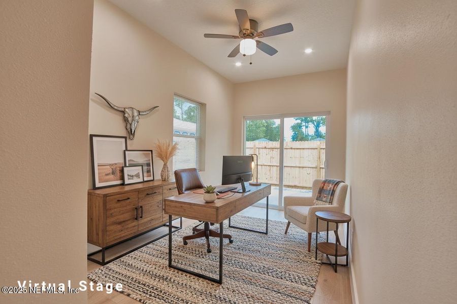 Furnished interior view inside a new home in , Jacksonville (Image 7). Furnished interior view inside a new home in , Jacksonville (Image 7).