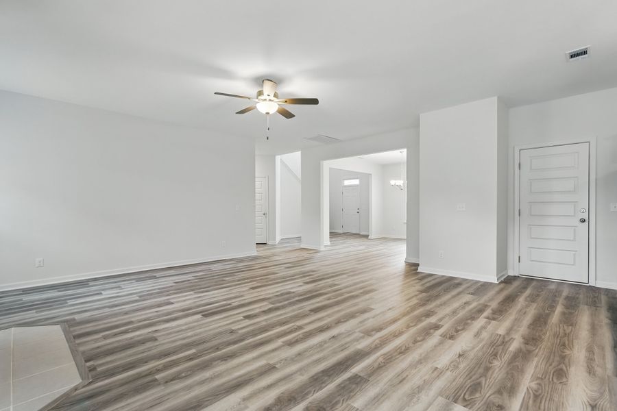 Representative unfurnished interior of a home built from the The Screven - Covenant by RTS Homes in Doctor's Creek, Ludowici (Image 41).