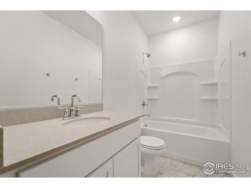 Furnished interior view inside a new home in Sage Meadows, Wellington (Image 5).