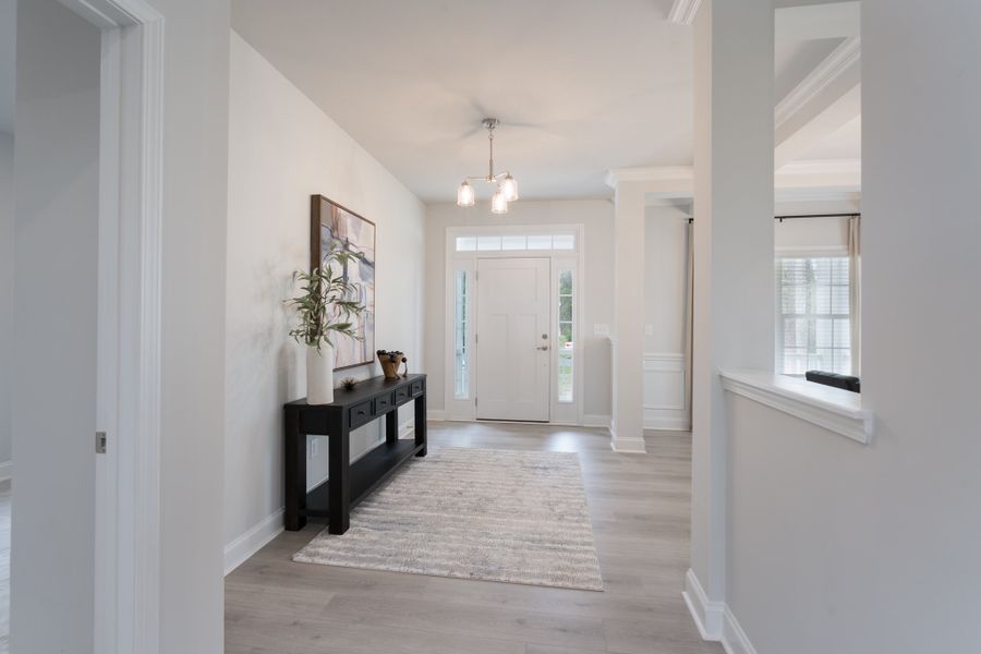 Representative furnished interior of a home built from the 3320 by Adams Homes in Norris Landing, Snellville (Image 7).