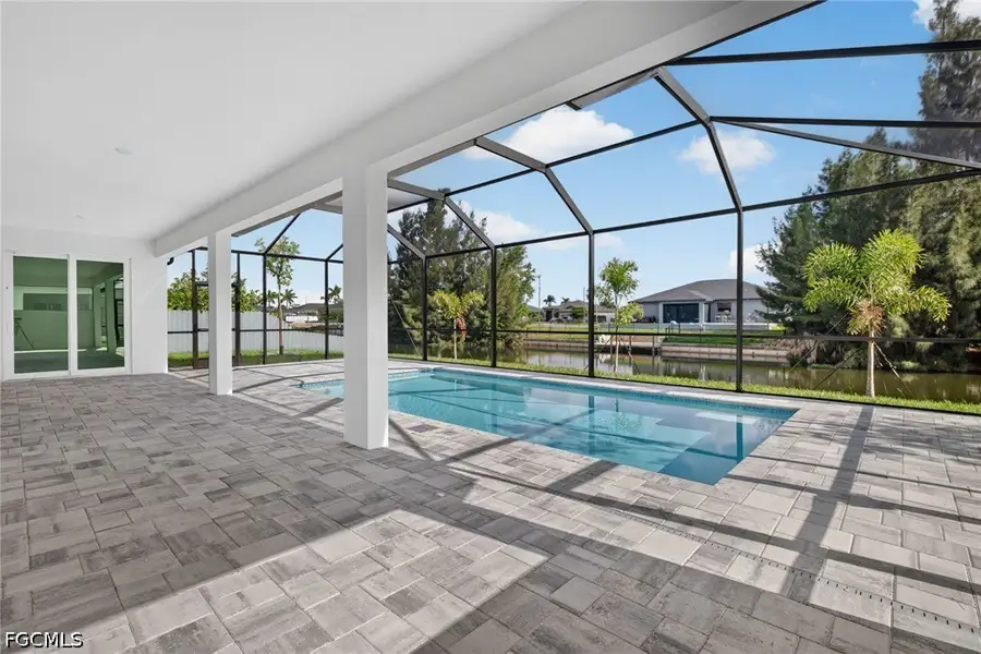 Exterior details and patio area of a home in Cape Coral, Cape Coral (Image 4). Exterior details and patio area of a home in Cape Coral, Cape Coral (Image 4).