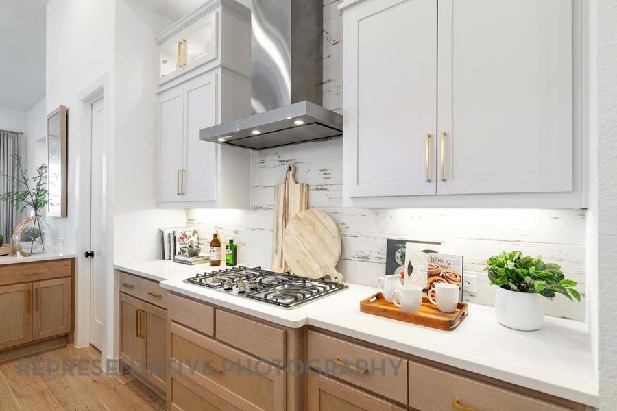 Furnished interior view inside a new home in Santa Rita Ranch: 90ft. lots, Liberty Hill (Image 30). Furnished interior view inside a new home in Santa Rita Ranch: 90ft. lots, Liberty Hill (Image 30).