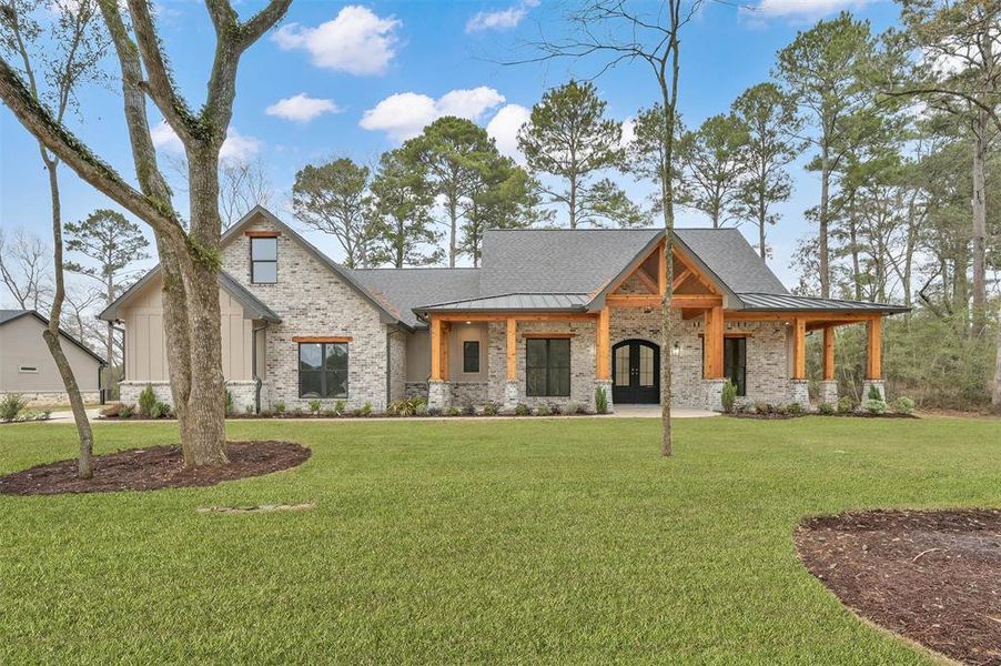 Welcome to your modern style farmhouse on 1-acre lot in The Cedars community by an award winning developer!