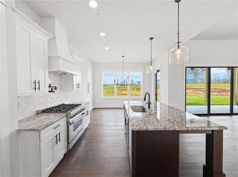 Furnished interior view inside a new home in , Rydal (Image 8).