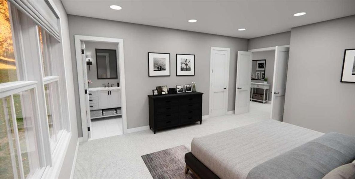 Furnished interior view inside a new home in , Carrollton (Image 12).