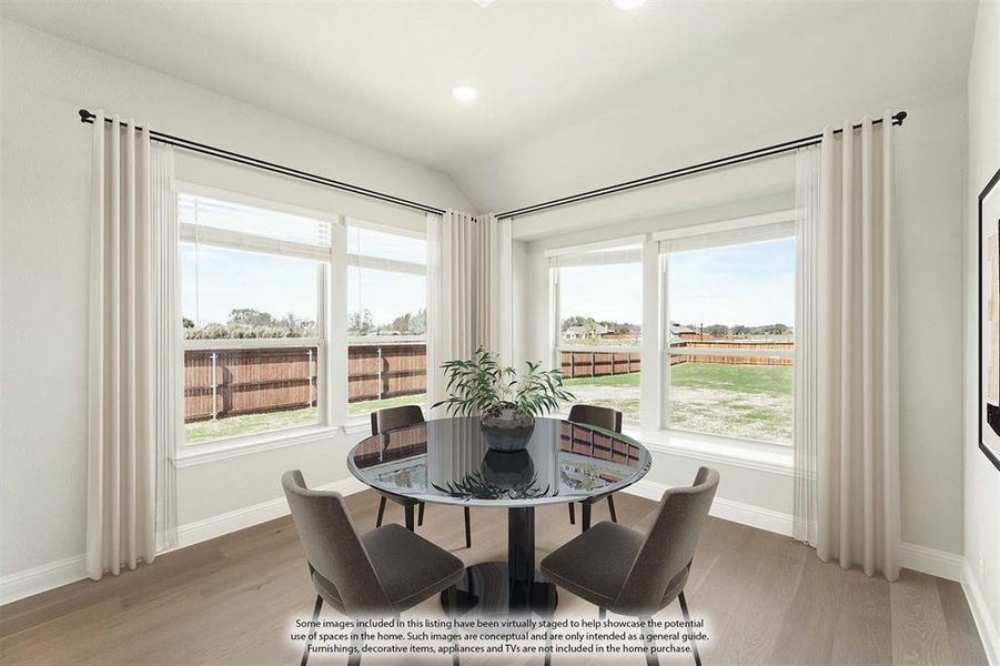 Furnished interior view inside a new home in Glenbrook, Red Oak (Image 8).