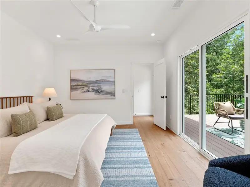 Furnished interior view inside a new home in , Decatur (Image 40).