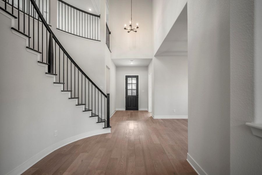 Spacious, unfurnished interior of a new home in Artavia 70′ Lots, Conroe (Image 26).