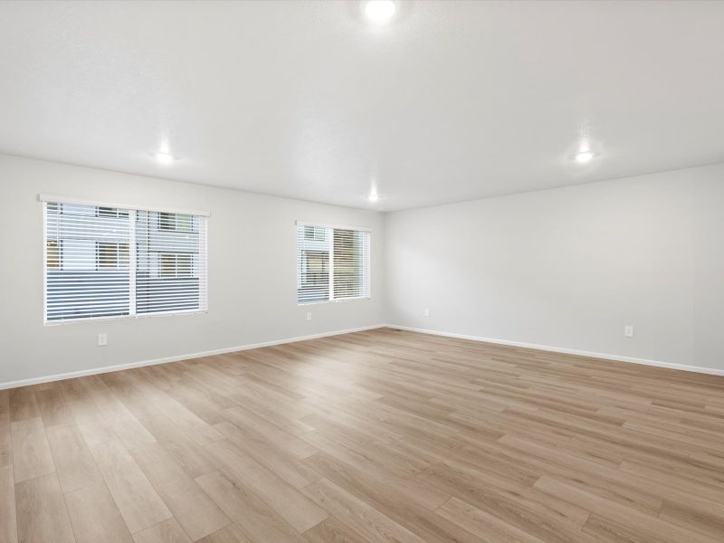 Spacious, unfurnished interior of a new home in Three Hills, Morrison (Image 11). Spacious, unfurnished interior of a new home in Three Hills, Morrison (Image 11).
