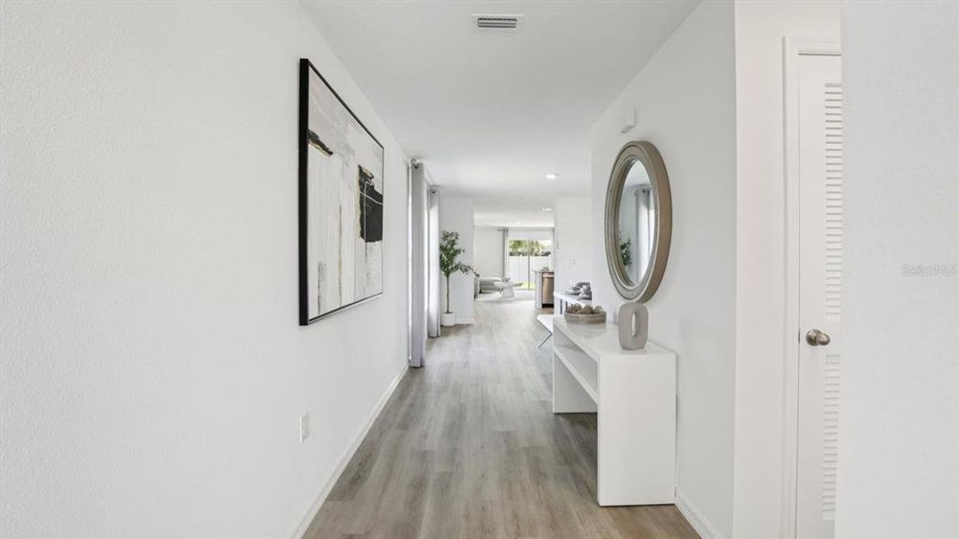 Furnished interior view inside a new home in Archer at Two Rivers, Zephyrhills (Image 28).