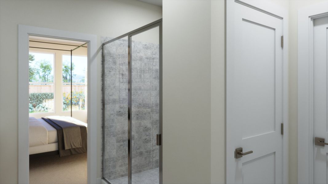 Representative furnished interior of a home built from the 4012 by Risewell Homes in Parkton Square, Kyle (Image 15).