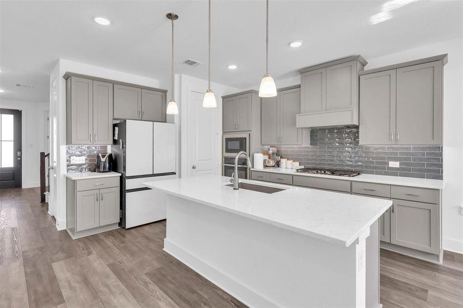Furnished interior view inside a new home in Garden Collection at Union Park, Little Elm (Image 30).