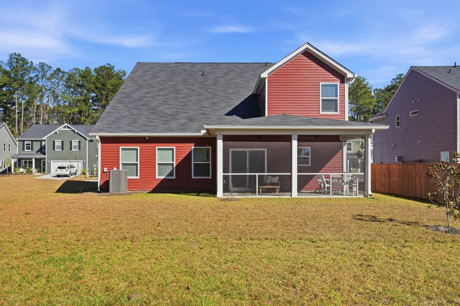 Exterior details and patio area of a home in , Summerville (Image 27). Exterior details and patio area of a home in , Summerville (Image 27).