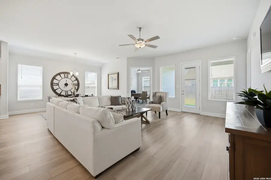 Furnished interior view inside a new home in The Parklands, Schertz (Image 14).