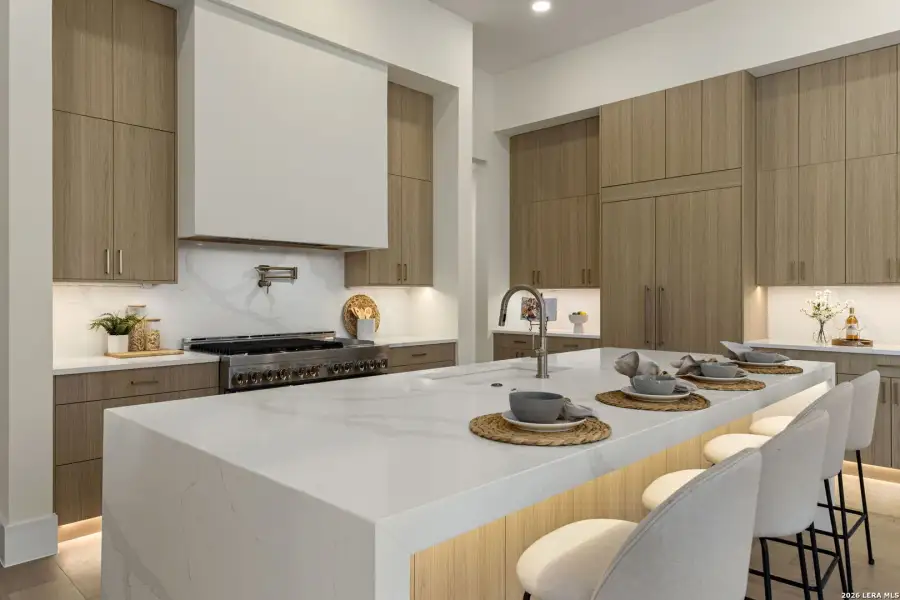 Furnished interior view inside a new home in , San Antonio (Image 18).