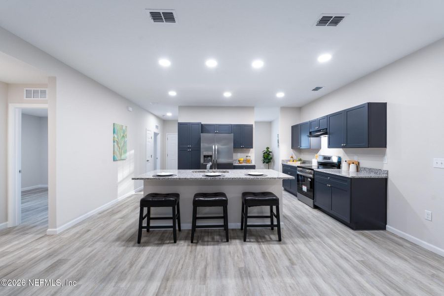Furnished interior view inside a new home in , Jacksonville (Image 9).