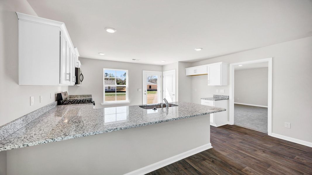 Furnished interior view inside a new home in The Park at Wilkinson, Orangeburg (Image 13).