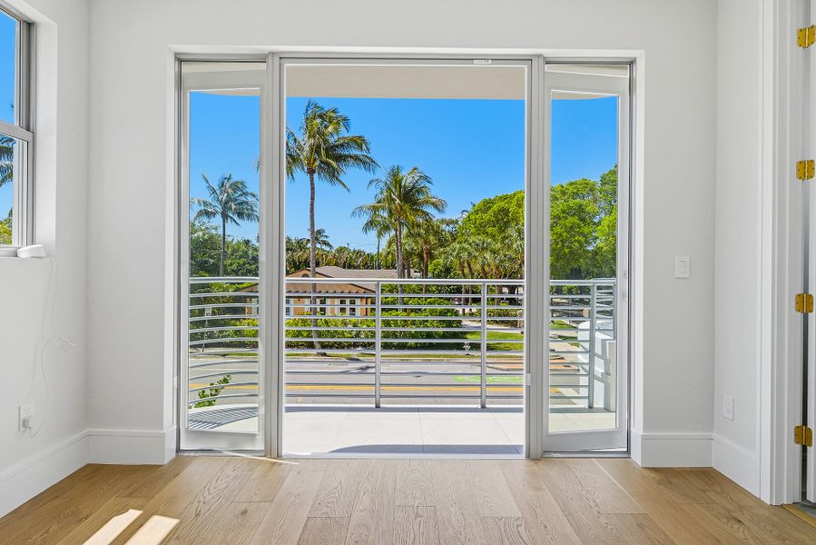 Second Bedroom Balcony