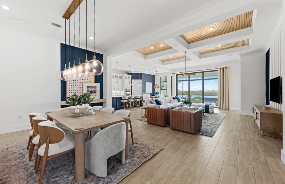 Representative furnished interior of a home built from the Layton Grande by Del Webb in Del Webb Catalina, Lakewood Ranch (Image 17).
