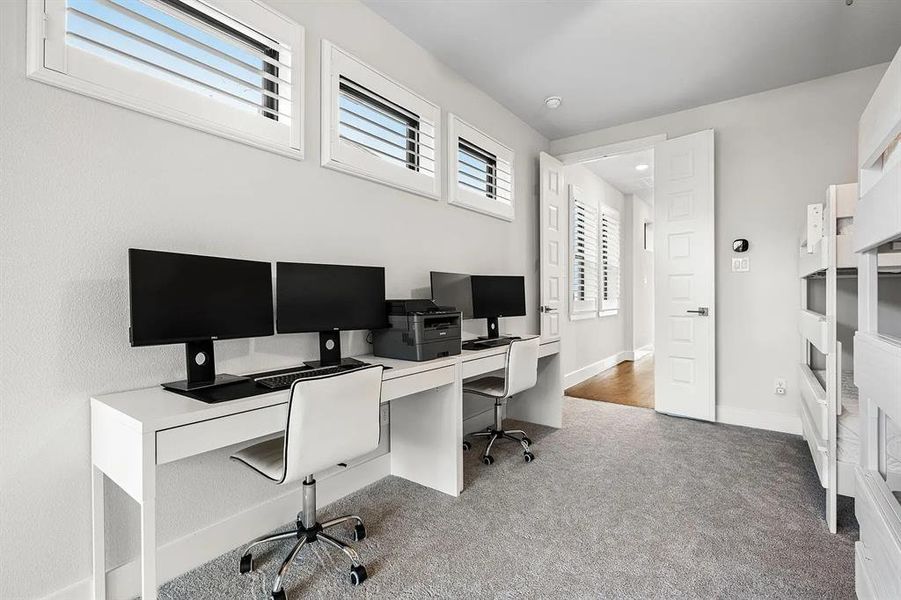 Furnished interior view inside a new home in , Rowlett (Image 29).