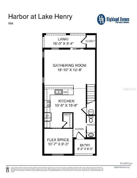 2D floor plan layout of this home in , Winter Haven, FL (Image 3).