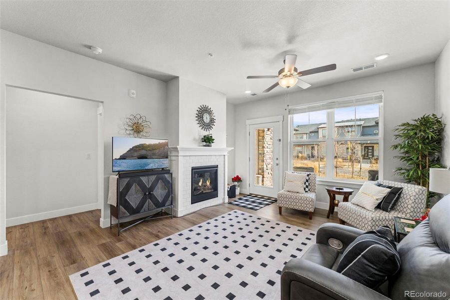 Furnished interior view inside a new home in , Longmont (Image 8).