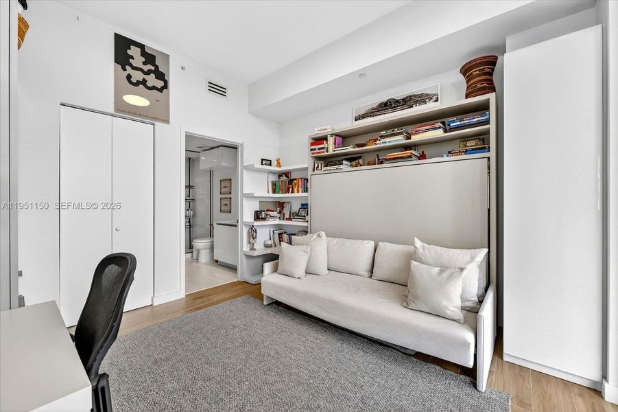 Furnished interior view inside a new home in , Miami (Image 15).