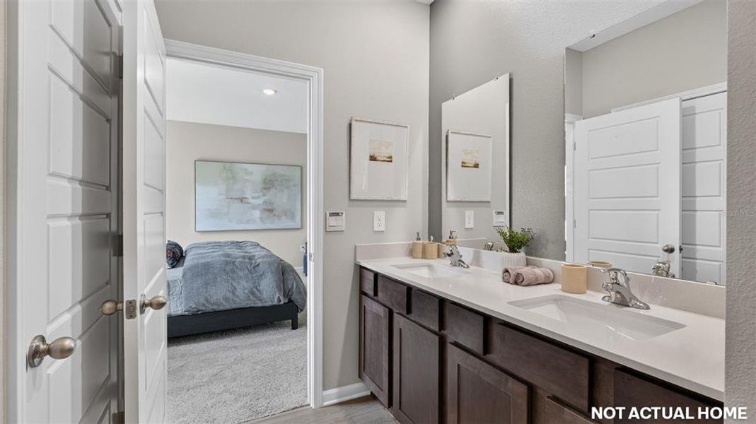 Furnished interior view inside a new home in Sawmill Branch, Palm Coast (Image 23).