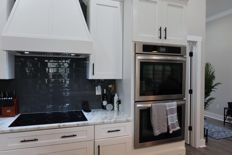 Furnished interior view inside a new home in , Santee (Image 8).