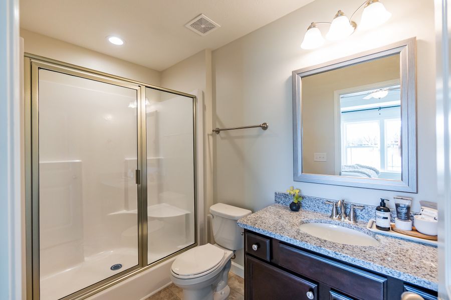 Representative furnished interior of a home built from the Clifton by Enchanted Homes in Arcadia Village, Spartanburg (Image 38).