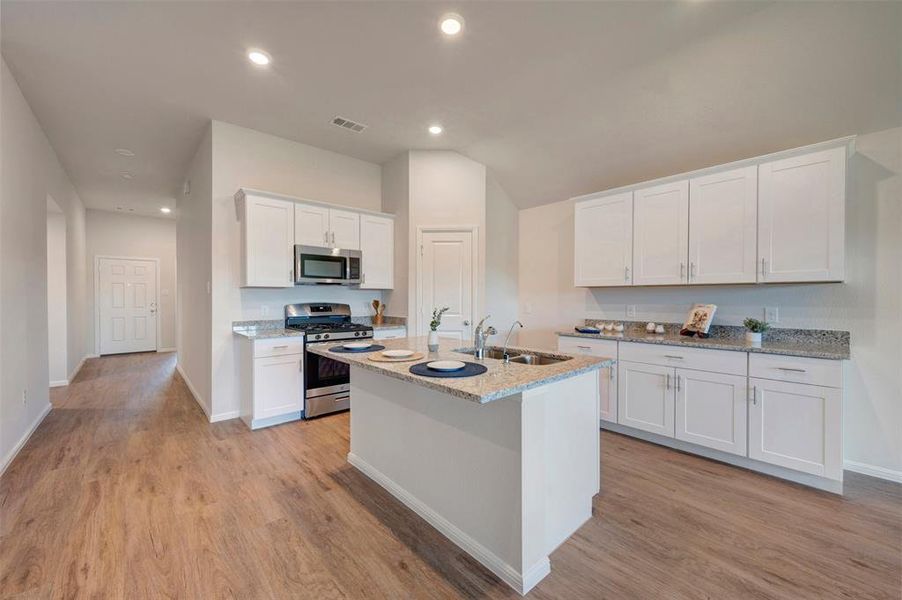 Furnished interior view inside a new home in Tarrytown, Crowley (Image 14).