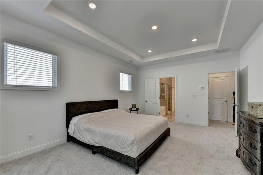Furnished interior view inside a new home in Bailey Fence, Dacula (Image 49).