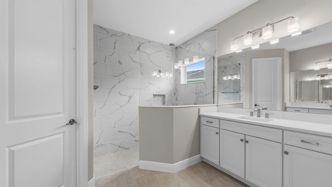 Furnished interior view inside a new home in Verandah, Fort Myers (Image 11).