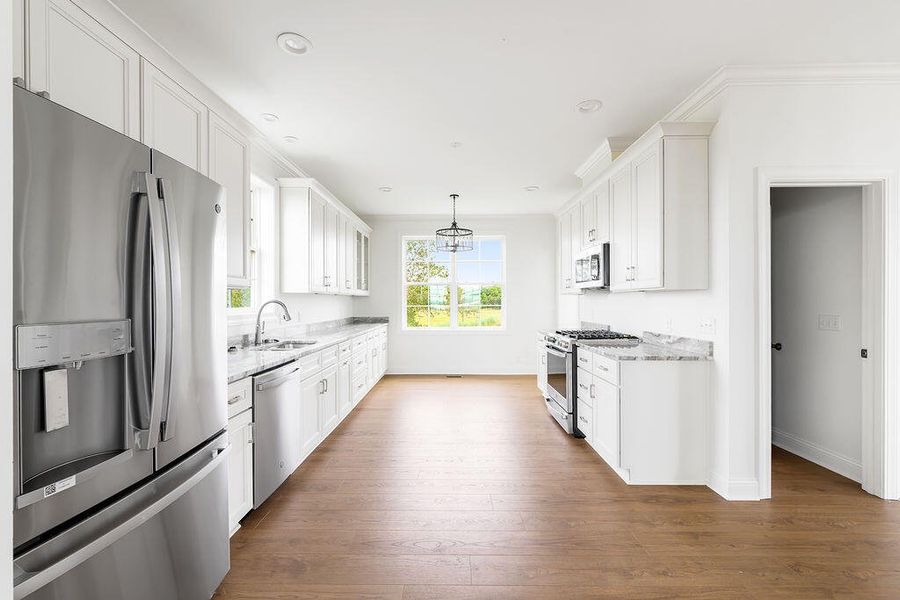 Furnished interior view inside a new home in , Georgetown (Image 13).